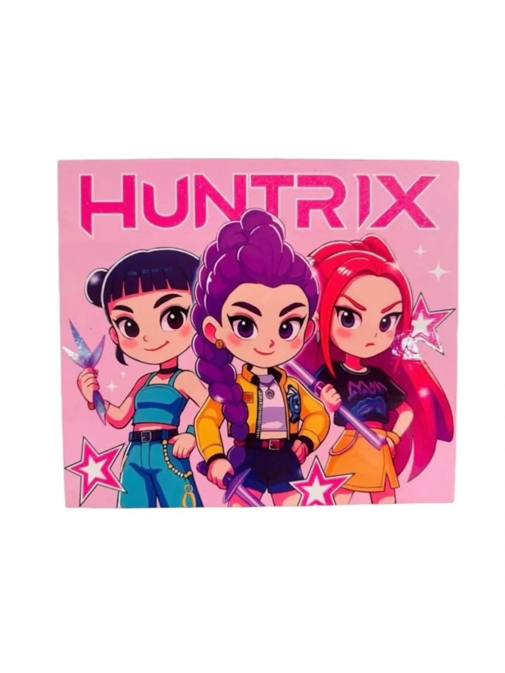 New K-Pop Demon Hunters Huntrix 42 Color Eyeshadow Palette Gift Mira Rumi Zoey